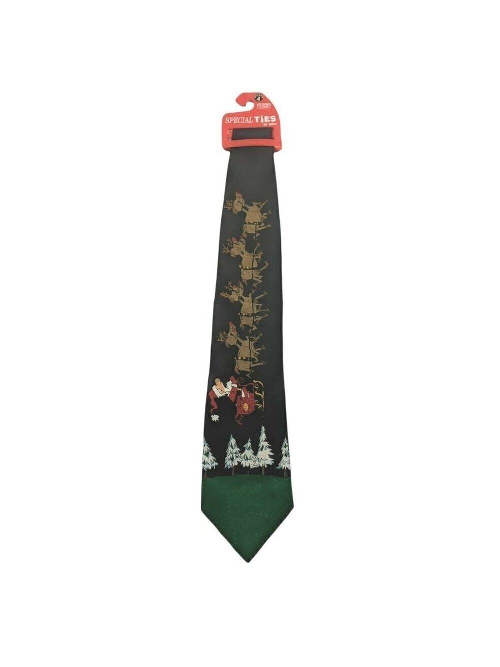 Hallmark Christmas Santa Tree Tie